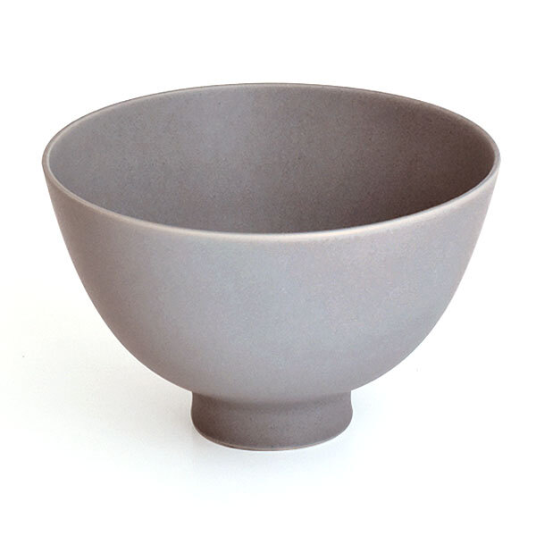グレーマット 碗 L MU釉シリーズ【金正陶器】