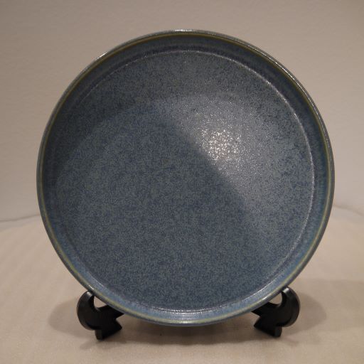 フォグブルー 21cm 切立プレート【カネ大白木屋】